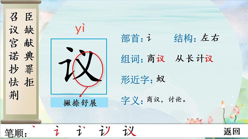 部编语文五年级上册6 将相和生字教学课件05