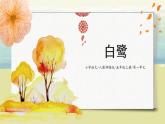 1.1《白鹭》课件+教案+练习