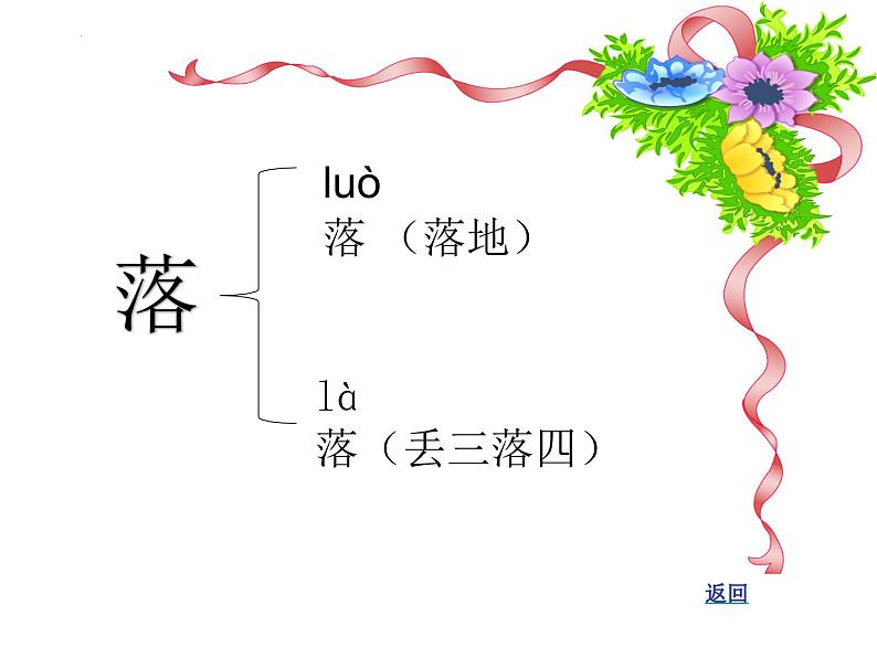 2++花的学校++第一课时（课件）部编版语文三年级上册第6页