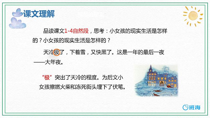 【三海教育】部编版语文三上-8.卖火柴的小女孩+第2课时【优质课件】05