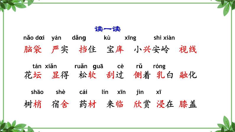 部编版语文三年级上册 教学课件_美丽的小兴安岭2第3页