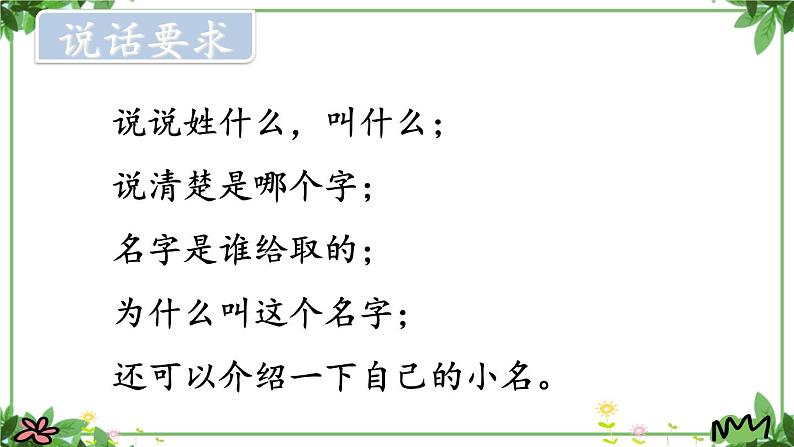 部编版语文三年级上册 教学课件_第四单元口语交际 名字里的故事 404