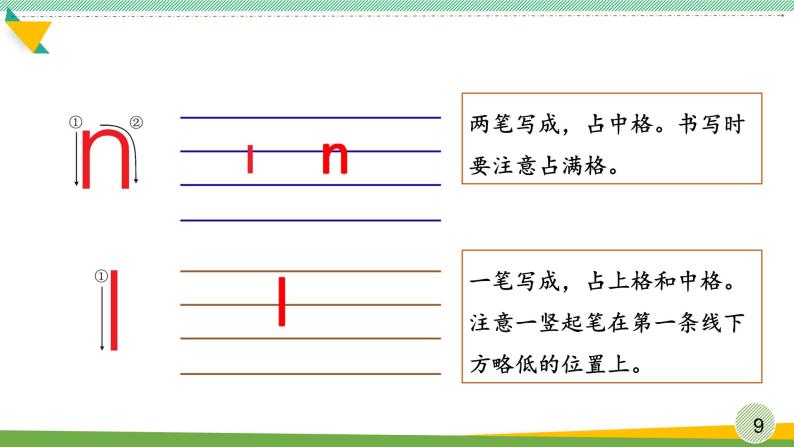 人教部编版一年级上册汉语拼音4dtnl图文ppt课件