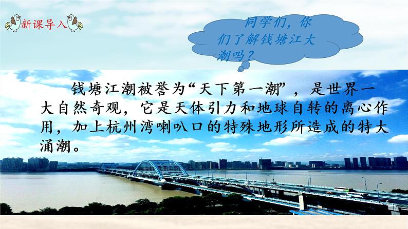 部编版语文四上1.《观潮》课件+教案+素材04