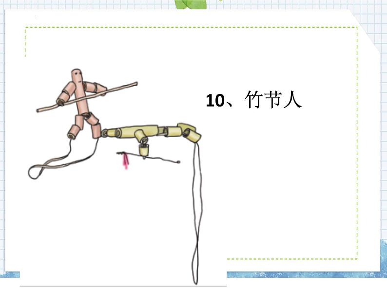 部编版语文六年级上册 第 10课    竹节人（课件）第1页