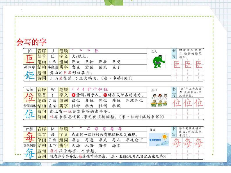 部编版语文二年级上册 第9课  黄山奇石（课件）04