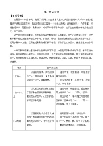 人教部编版一年级上册1 天地人教学设计