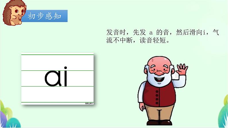 部编版1语文上9《ɑi ei ui》课件+教案04