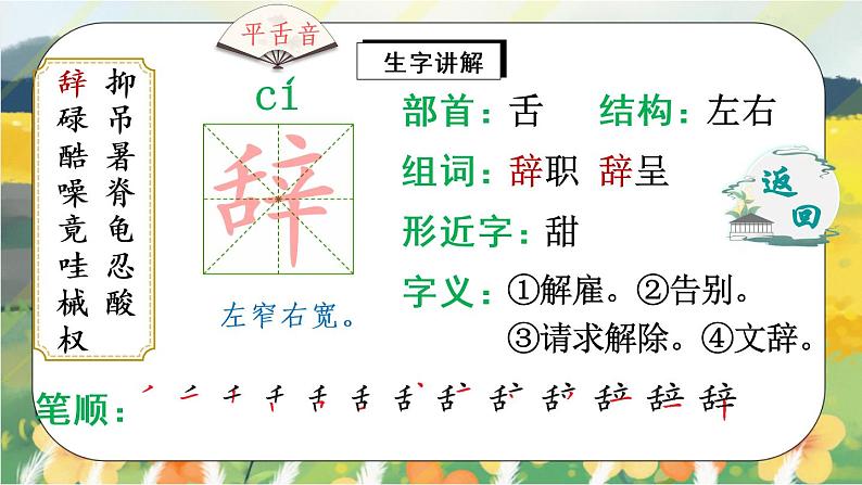 18《慈母情深》课件PPT+生字课件+教案+练习+音视频素材03