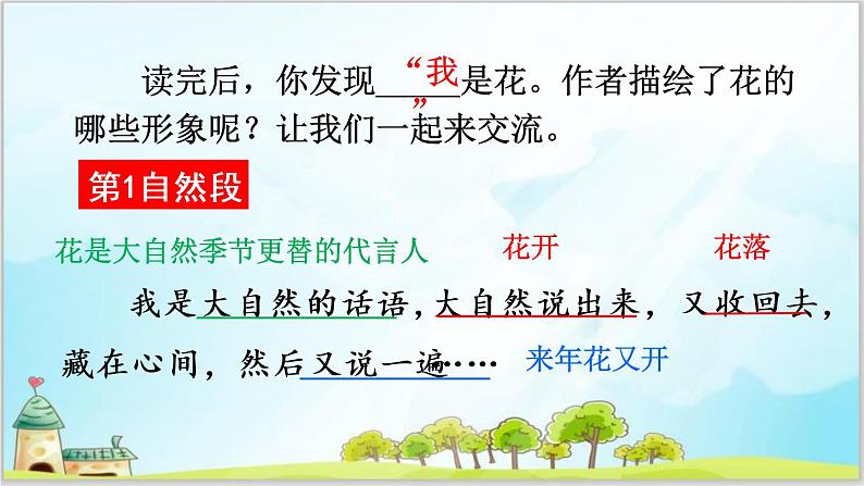 部编版6上语文4《花之歌》课件PPT+教案08