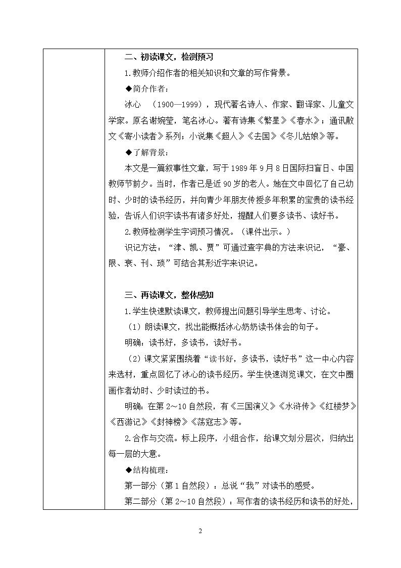 26《忆读书》课件PPT+生字课件+教案+练习+音视频素材02