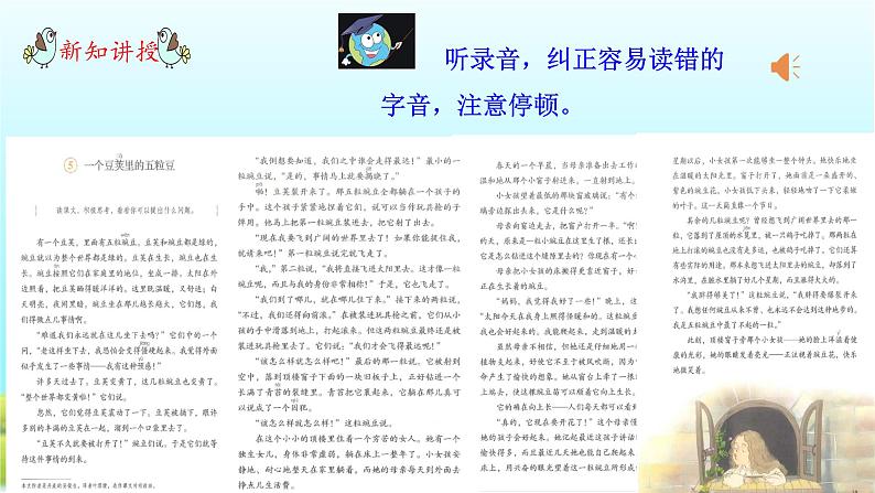 部编版语文四上5.《一个豆荚里的五粒豆》课件第7页