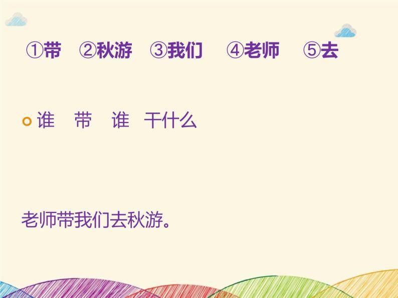部编版一年级上册语文 连词成句 期末专项训练PPT课件-教习网|课件下载