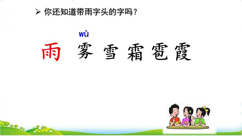 人教部编版语文二年级上册课文（六）20.雾在哪里 课件第3页