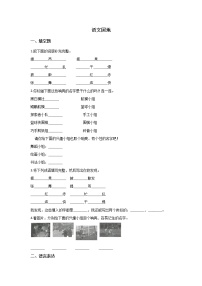 小学语文语文园地课时训练