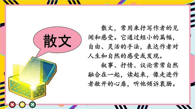 部编版六上语文期末专题复习 2-4 阅读百宝箱（散文、议论文） PPT课件02