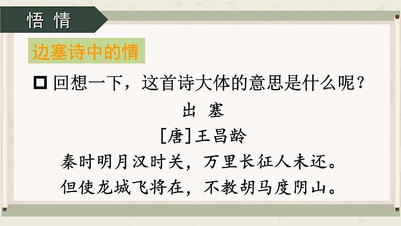 部编版四上语文期末专题复习 1-9 复习古诗有妙招  PPT课件第8页