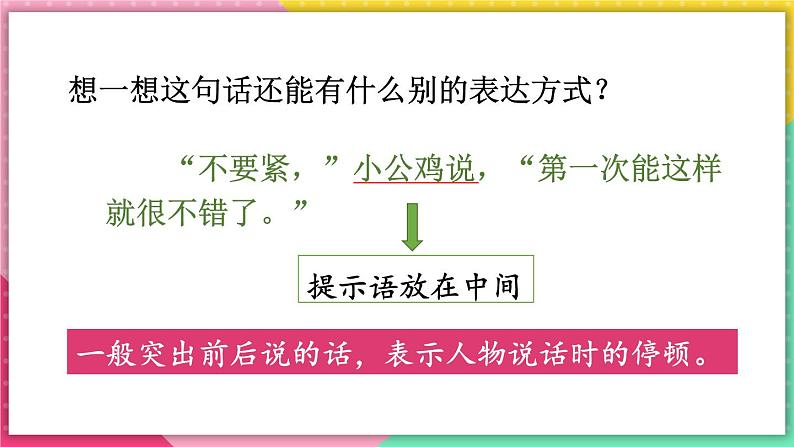 部编版三上语文期末专题  1-7 句子：我是金话筒（说的几种方式）PPT课件06