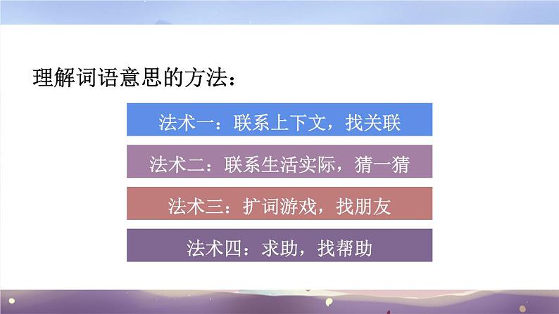 部编版三上语文期末专题  2-1 阅读秘笈1：擒贼擒王——抓关键词语，运用多种方法理解难懂的句子  PPT课件06