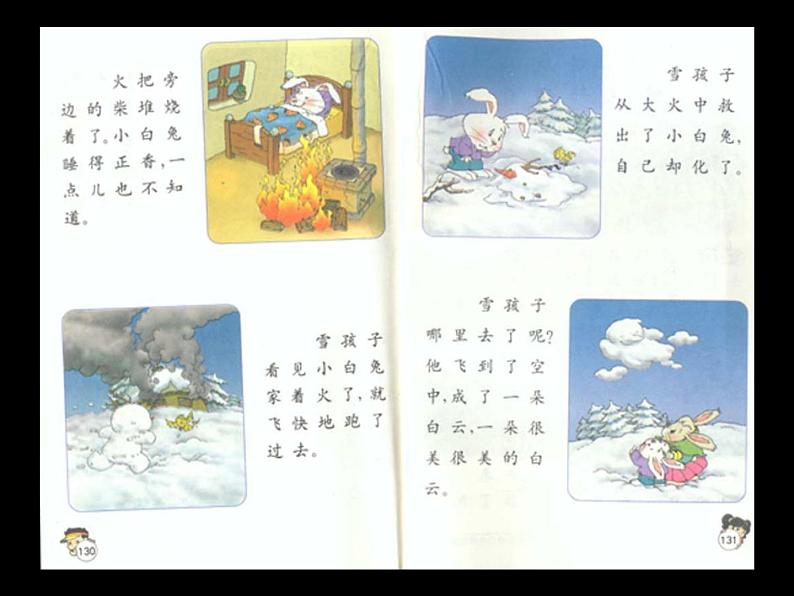 部编版二年级语文上册--20《雪孩子》课件第3页