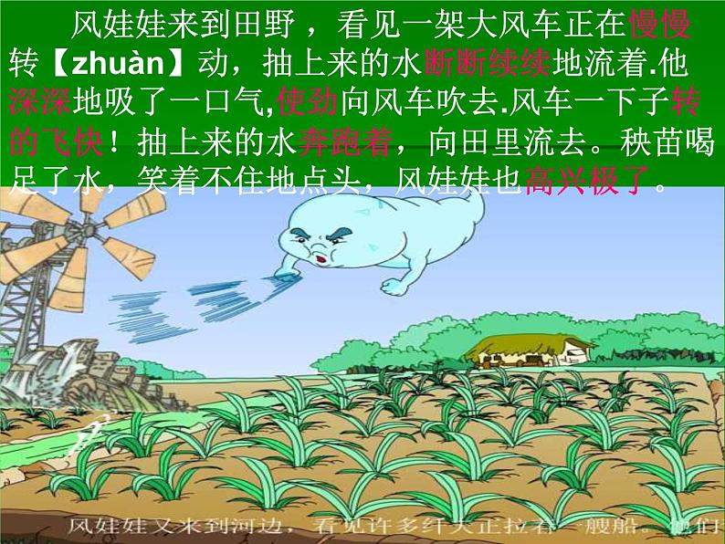 部编版二年级语文上册--24《风娃娃》课件06