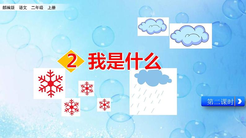 二年级上册语文教学课件-2.我是什么1-部编版(共29张PPT)第1页