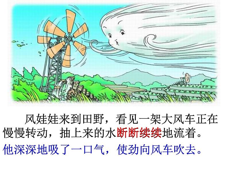 部编版二年级语文上册--24《风娃娃》课件4第6页