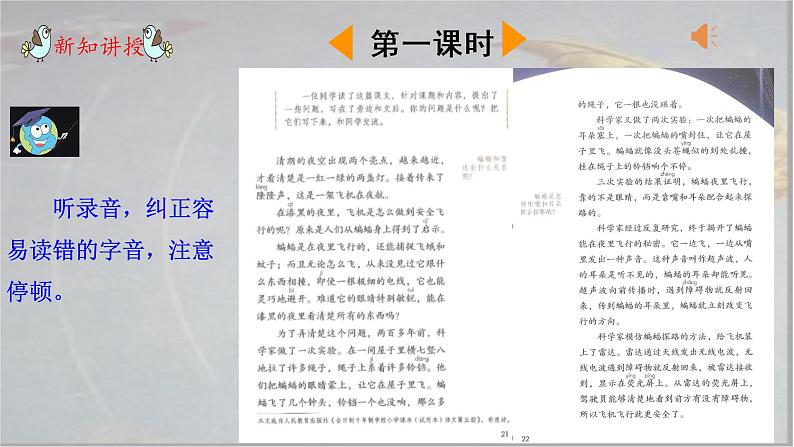 部编版语文四上6.《夜间飞行的秘密》课件+教案+素材05