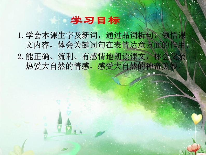 部编版三年级语文上册--23.父亲、树林和鸟-课件1第2页