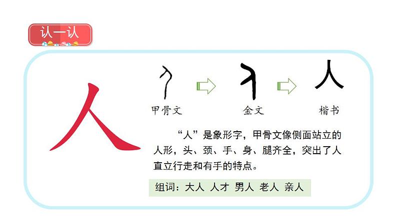 部编版语文一年级上册识字1 天地人（课件）第8页