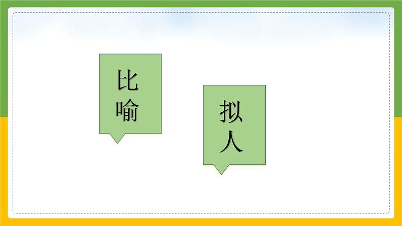 人教部编版语文四年级上册 如何区分比喻句和拟人句  复习课件02