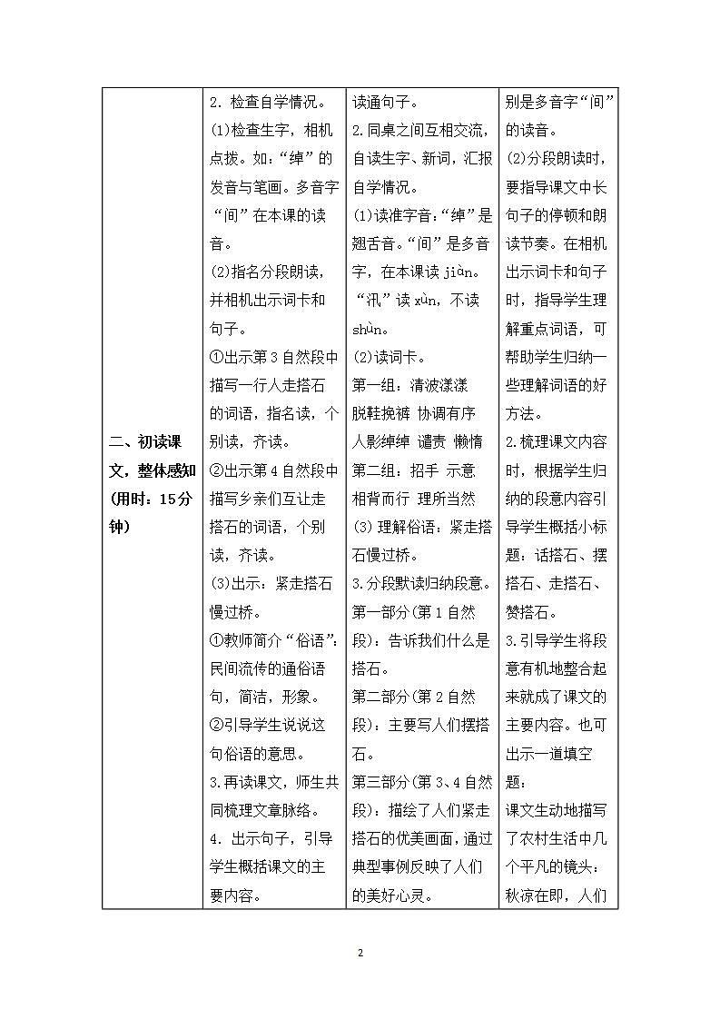 5《搭石》课件+教案+学案+素材02