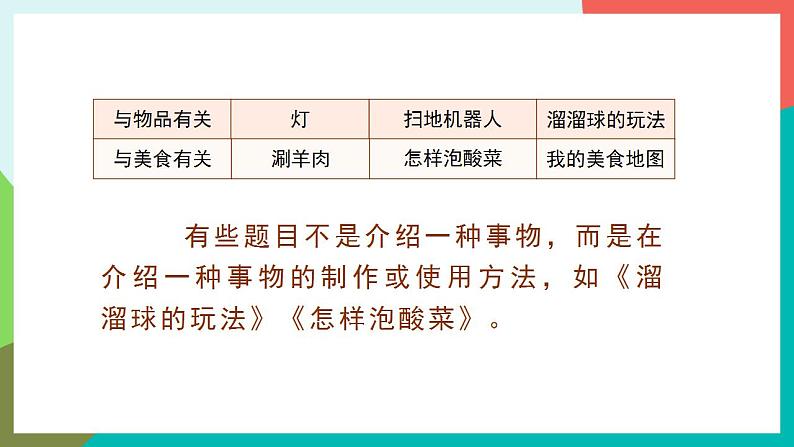 习作五  介绍一种事物 课件+教案04