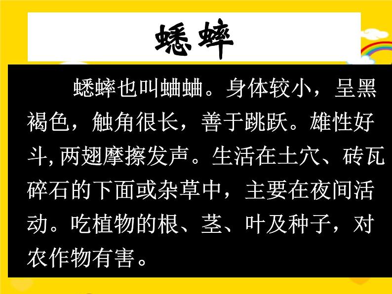 部编版四年级语文上册--11.蟋蟀的住宅-课件第4页