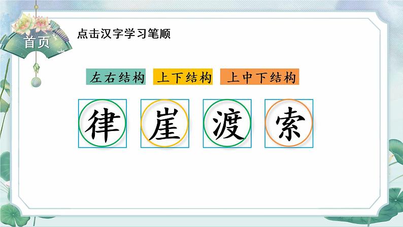 部编语文六年级上册5 七律·长征生字教学课件第2页