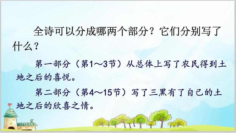 部编版6上语文21《三黑和土地》PPT课件+教案07