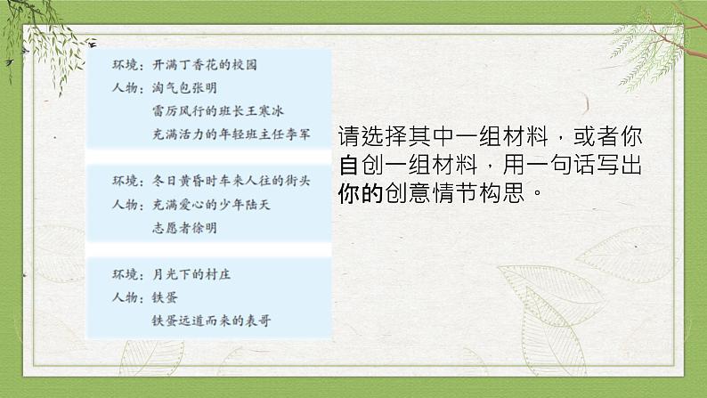 第四单元《习作：笔尖流出的故事》课件第7页