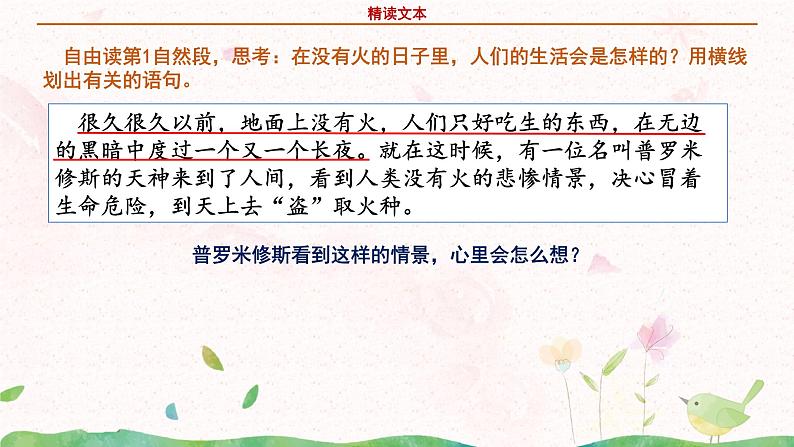 部编版语文四年级上册《普罗米修斯》第二课时课件第6页