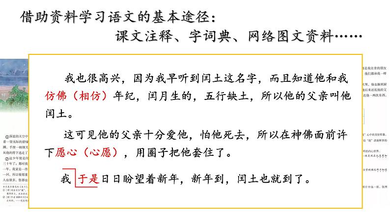 8.1《少年闰土》课件第6页