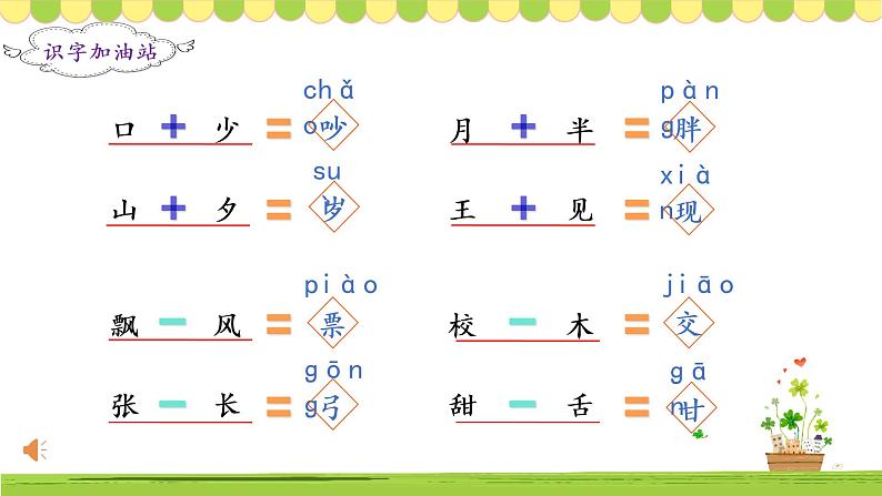 小学语文 部编版 一年级下册《语文园地七》（第1课时） 课件第2页