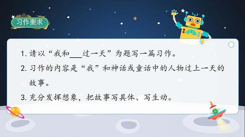 2022--2023学年部编版四年级语文上册--第四单元《习作四：我和___过一天》（课件+教案）02