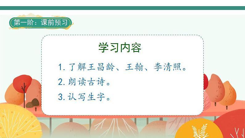 2022--2023学年部编版四年级语文上册--21《古诗三首》（课件+教案）02