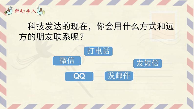 部编版语文四上习作：《写信》课件+教案01