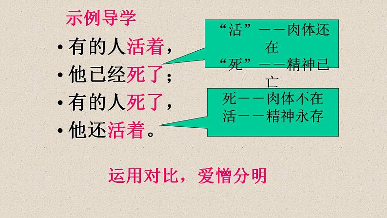 人教部编版语文六年级上册28.有的人 ——纪念鲁迅有感  课件1第8页