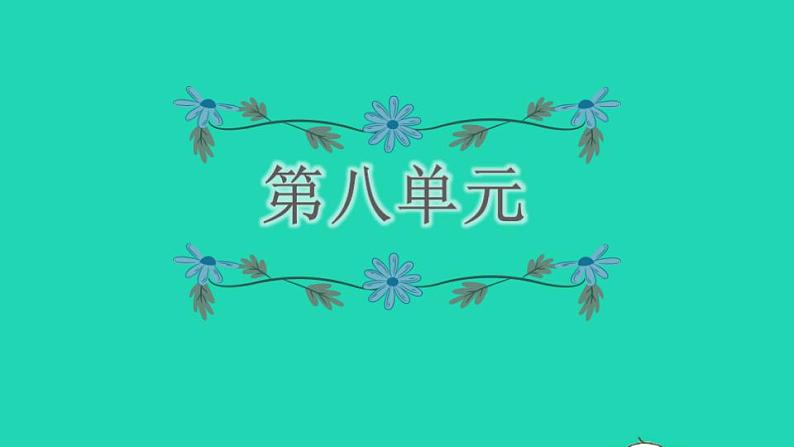 2022四年级语文下册第8单元复习课件新人教版第1页