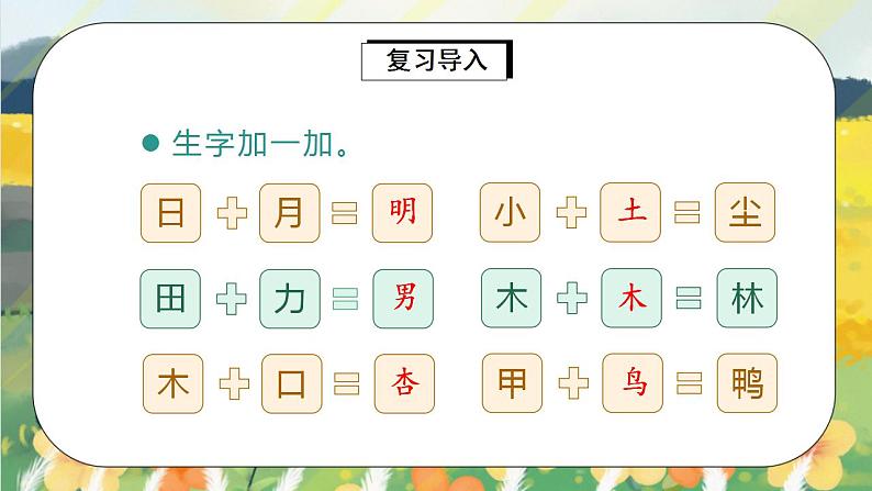 部编版语文一年级上册  语文园地五  课件PPT+生字课件+教案+音视频素材04