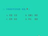 2022三年级语文下册第1单元第3课荷花课后练习课件2新人教版