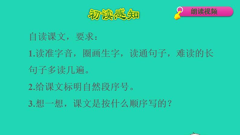 2022三年级语文下册第5单元第17课我变成了一棵树初读感知课件新人教版05