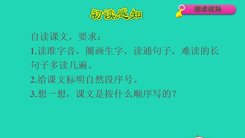 2022三年级语文下册第7单元第23课海底世界初读感知课件新人教版06