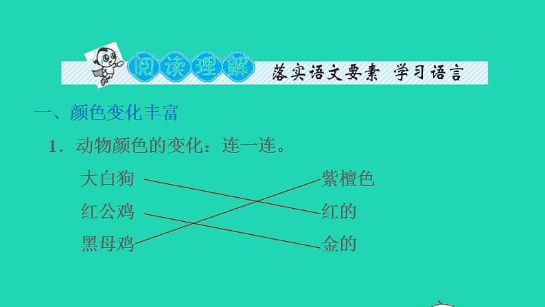 2022三年级语文下册第7单元第24课火烧云习题课件2新人教版07